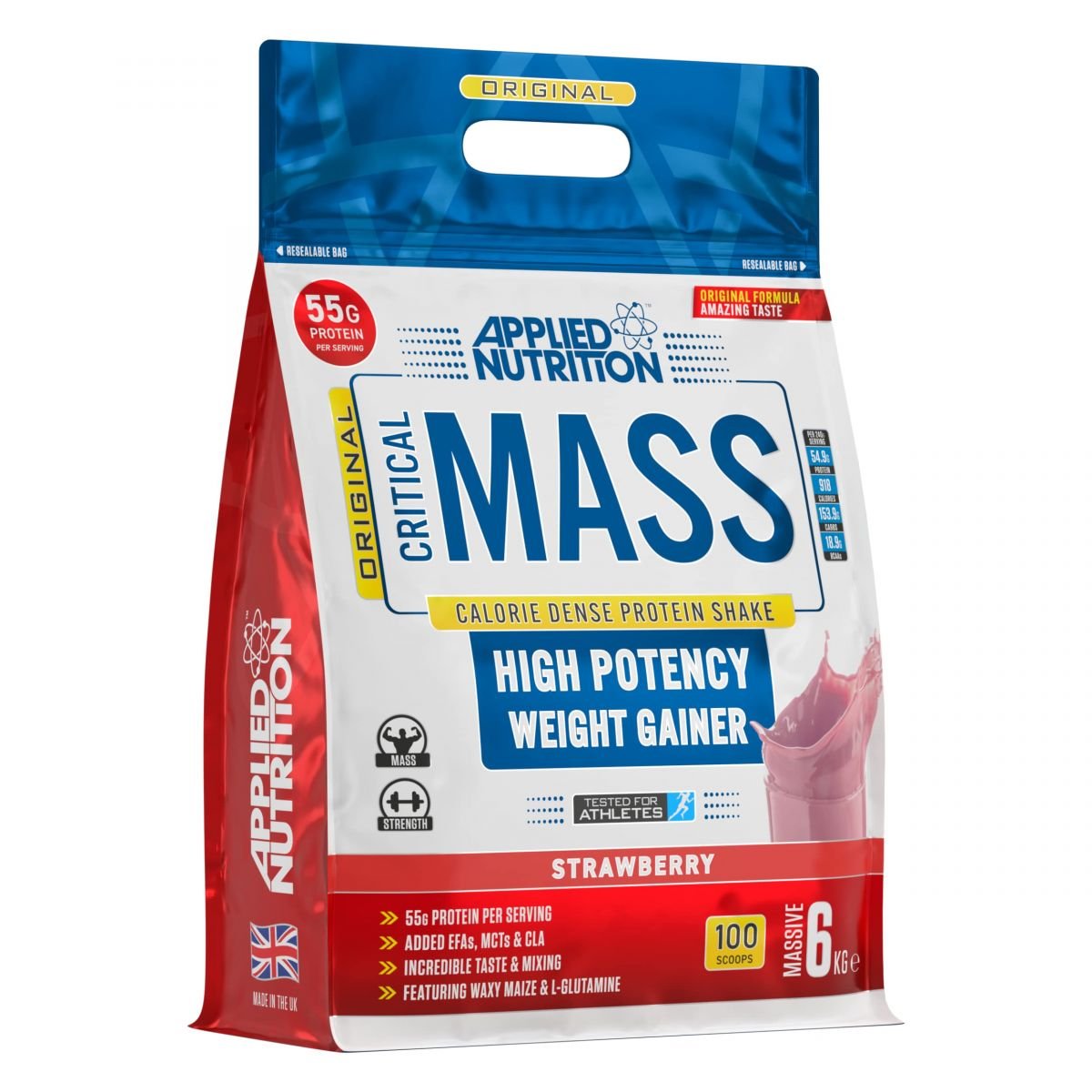 Applied Nutrition Critical Mass 6000 g. - Banana skonis