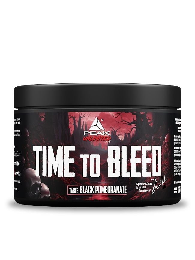 Peak Time to Bleed 225 g. - Black Pomegranate skonis