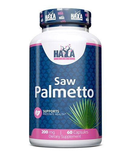 Haya Labs Saw Palmetto (Gulsčioji serenoja) 60 kaps.