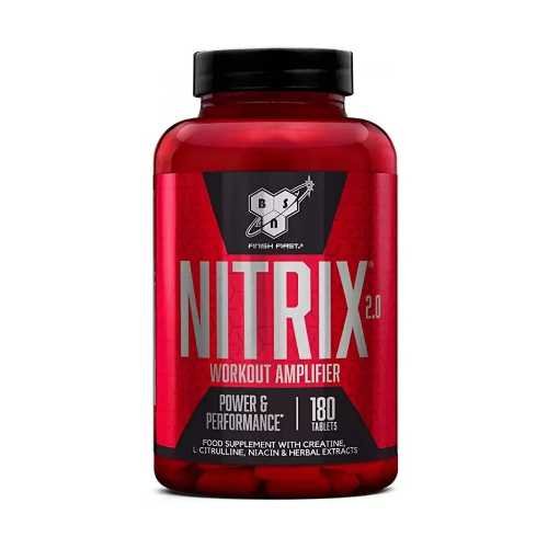 BSN Nitrix 2.0 Workout amplifier, 180 tablečių