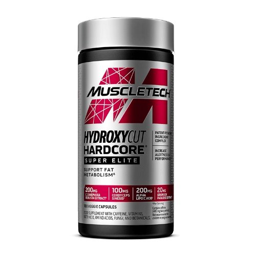 MuscleTech Hydroxycut Hardcore Super Elite, 100 kapsulių