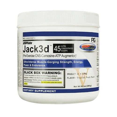 USPlabs Jack3d 248 g. - Mango skonis