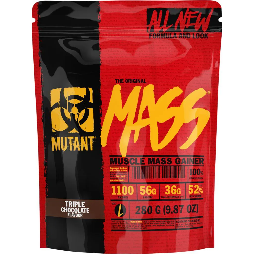 Mutant Mass 280 g. - Triple chocolate skonis