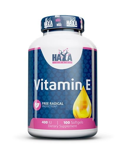 Haya Labs Vitamin E 100 kaps. (Vitaminas E)