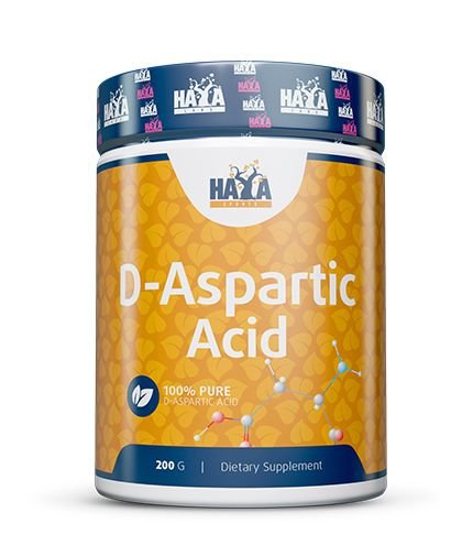 Haya Labs Sports D-Aspartic Acid (DAA) 200 g. (D-asparagino rūgštis)