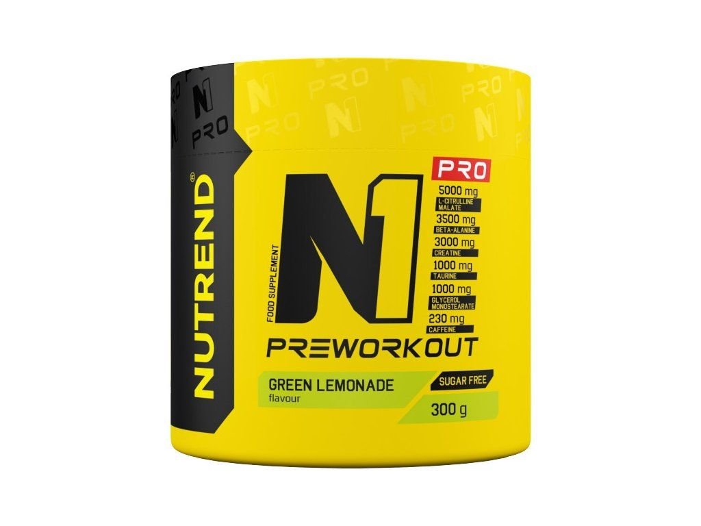 Nutrend N1 Pre-Workout 300 g. - Forest berries skonis