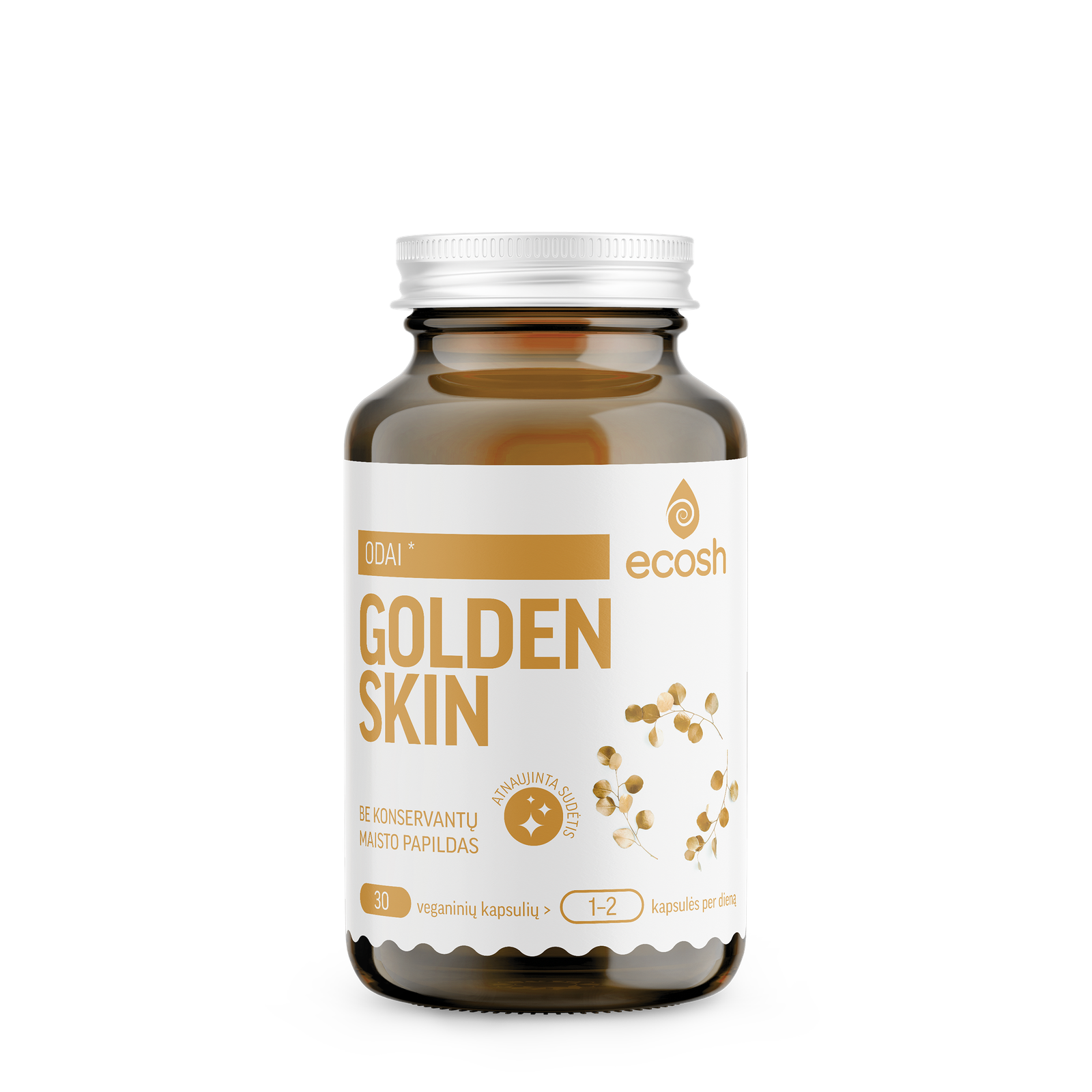 ECOSH Golden Skin, 30 kapsulių