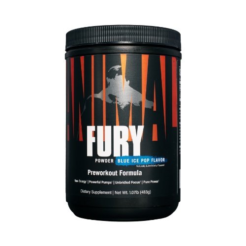 Universal Nutrition Animal Fury, 30 Porcijų - Mėlynųjų aviečių