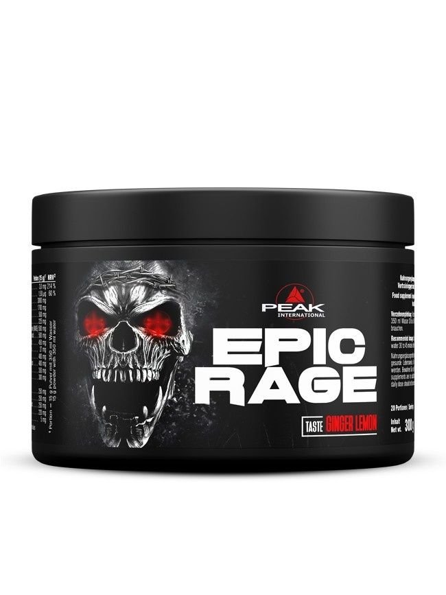 Peak Epic Rage, 300 g - Ginger Lemon skonis