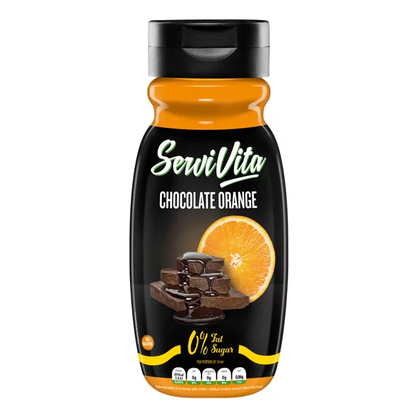 ServiVita Chocolate Orange Dessert Sauce 320 ml. - Chocolate Orange skonis