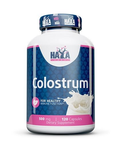 Haya Labs Colostrum (galvijų priešpienis) 120 kaps.