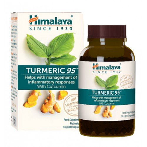 Himalaya Turmeric 95, 60 kapsulių