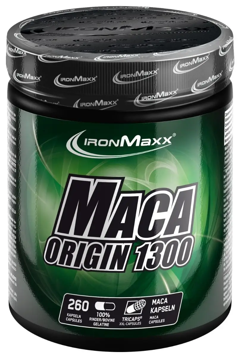 IronMaxx Maca Origin 1300 260 kaps.