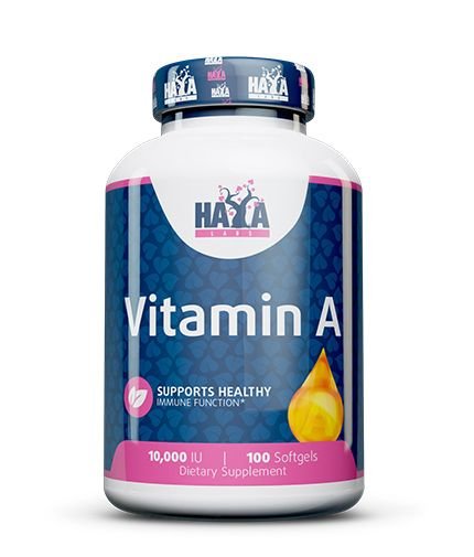 Haya Labs Vitamin A 100 kaps.