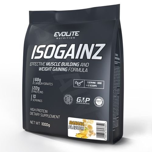 EvoLite IsoGainz 1000 g. - Double chocolate skonis