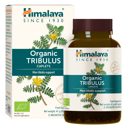 Himalaya Organic Tribulus, 60 kapsulių