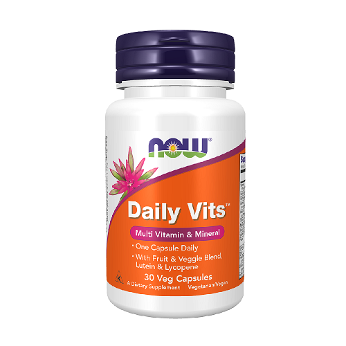 NOW Daily Vits, 30 veganiškų kapsulių