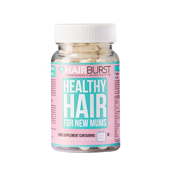 HairBurst maisto papildas plaukams, moterims, po gimdymo, 30 kapsulių