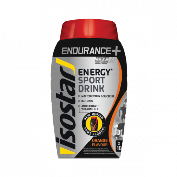 Isostar Endurance + Energy 790 g. - Tropical skonis