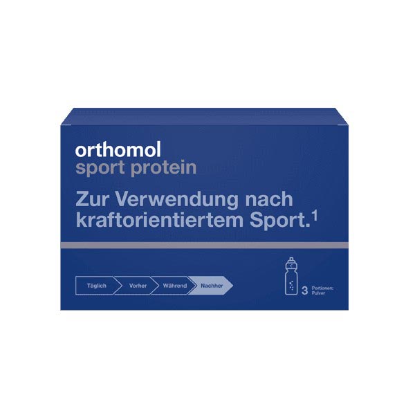 ORTHOMOL Sport Protein milteliai N3 (120 g)