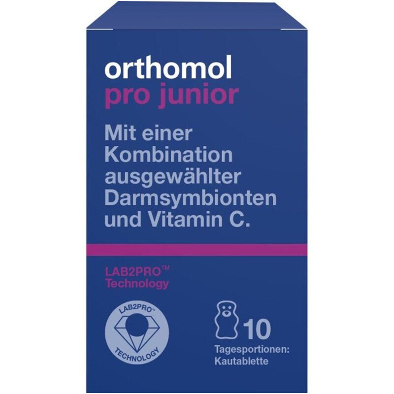 ORTHOMOL Pro junior kramtomosios tabletės N10