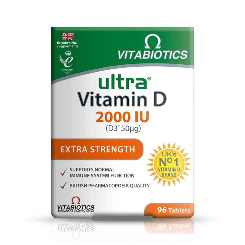 ULTRA Vitamin D 2000 IU tabletės N96