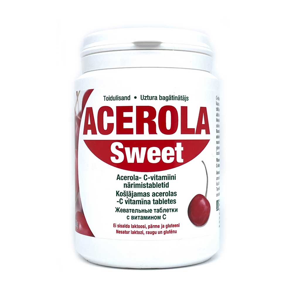 HKK ACEROLA Sweet kramtomosios tabletės N250