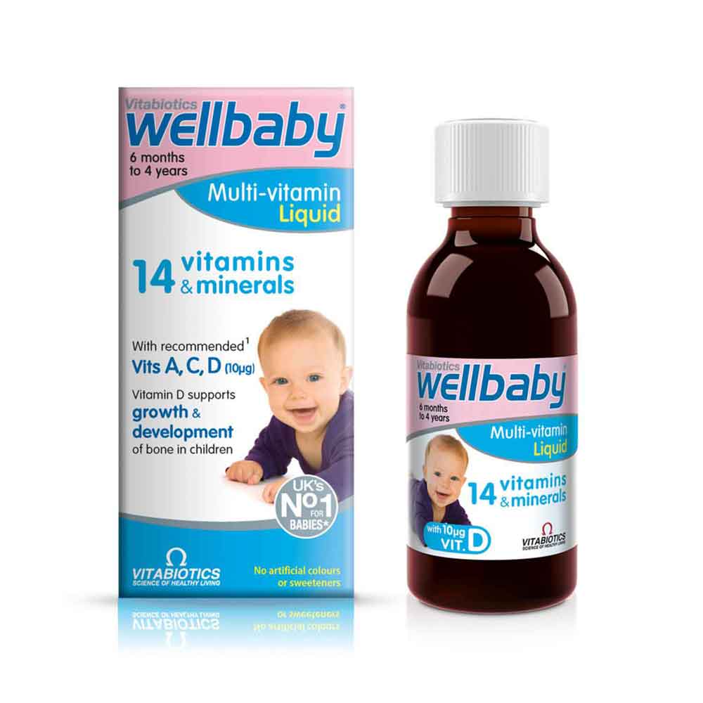 WELLBABY Multi-Vitamin skystis 150 ml