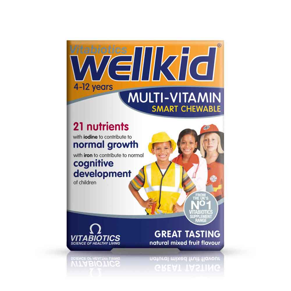 WELLKID kramtomas tabletės N30