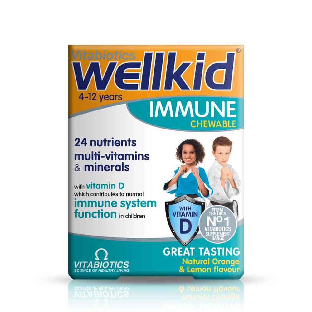 WELLKID Immune kramtomas tabletės N30