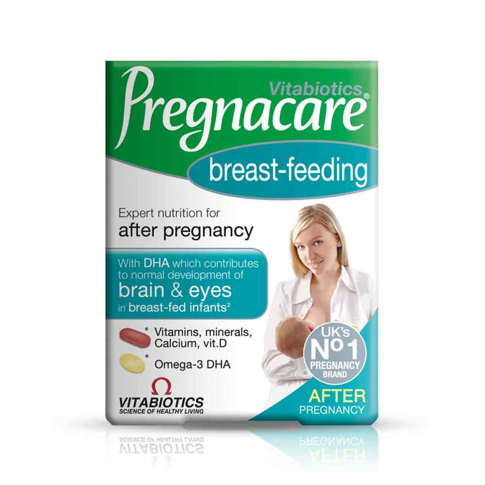 PREGNACARE Breast-Feeding tabletės + kapsulės N84