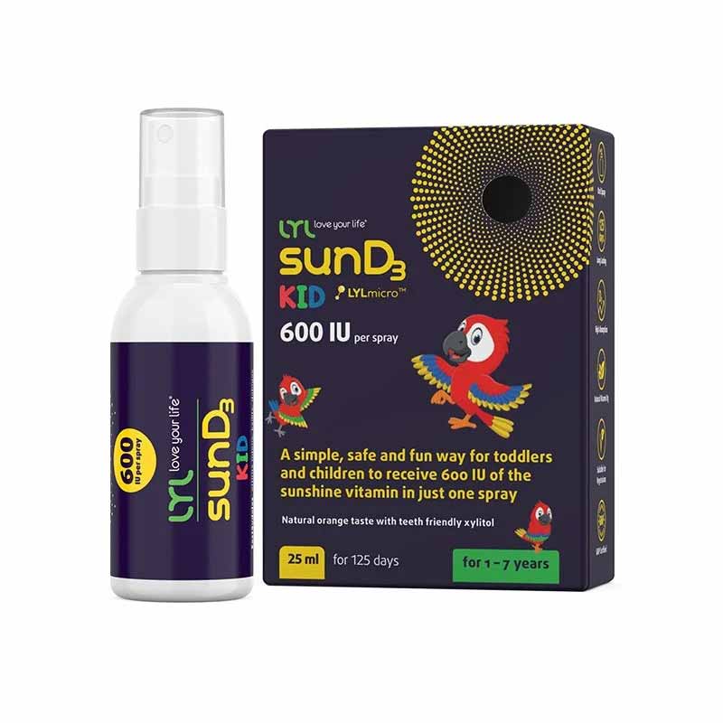 LYLsunD3 KID purškalas 25 ml