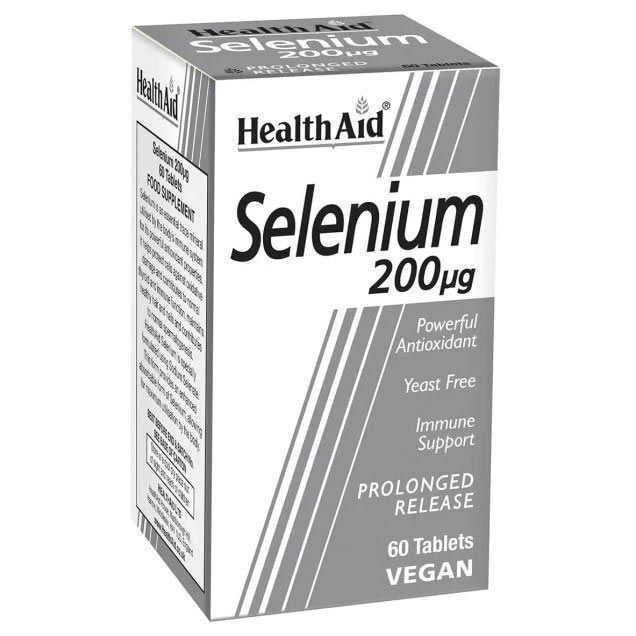 HealthAid Selenium 200 µg tabletės N60