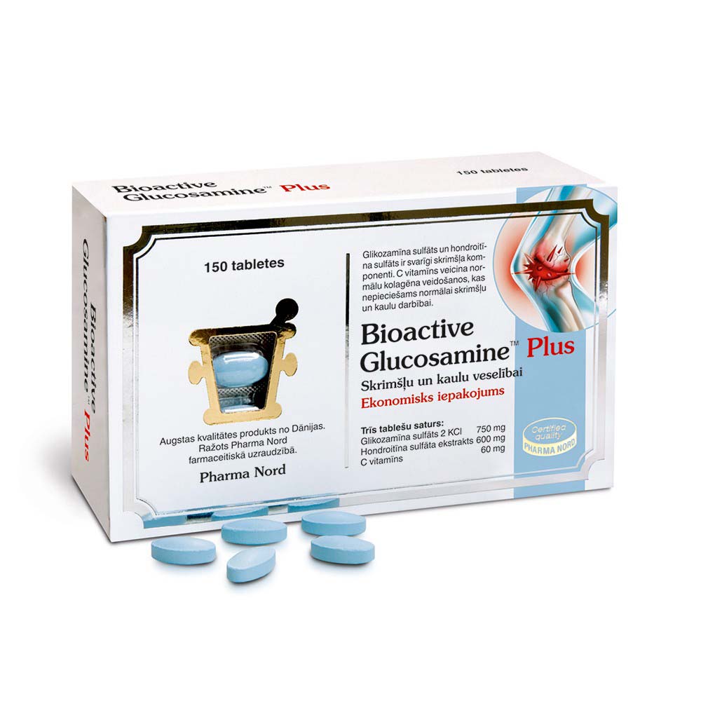 Bioactive Glucosamine Plus tabletės N150