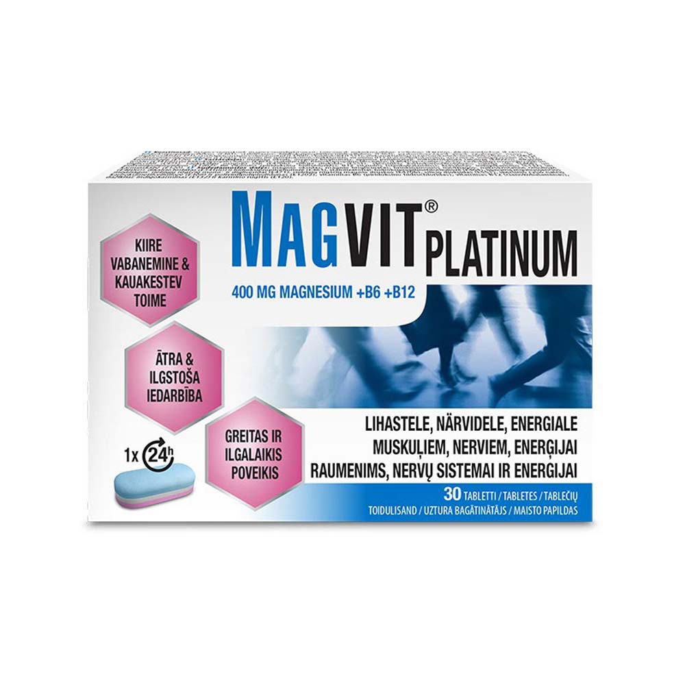 MAGVIT Platinum tabletės N30