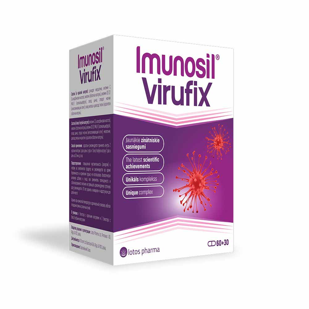 Imunosil Virufix 60 + 30 kapsulių