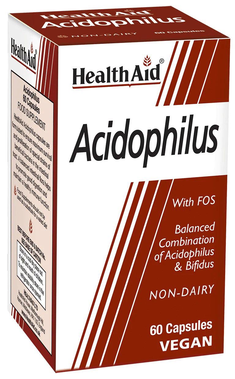 HealthAid Acidophilus kapsulės N60