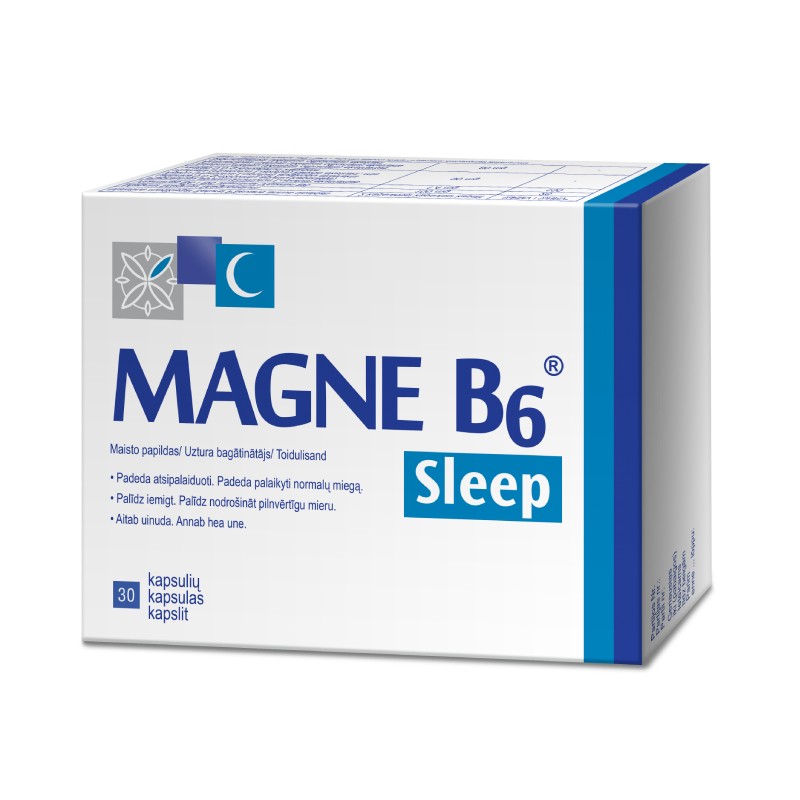 MAGNE B6 Sleep kapsulės N30