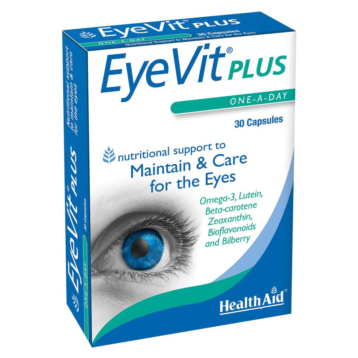 HealthAid EyeVit PLUS kapsulės N30