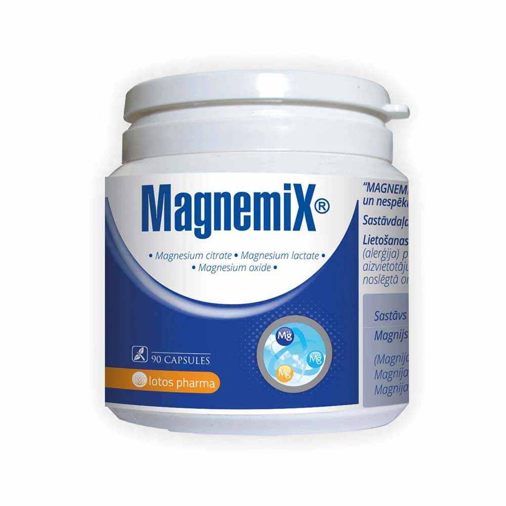 Magnemix kapsulės N90