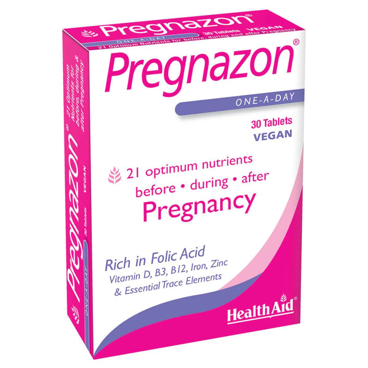 HealthAid Pregnazon tabletės N30