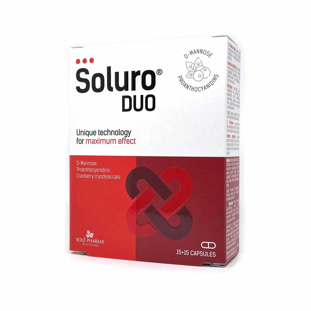 Soluro DUO kapsulės N30