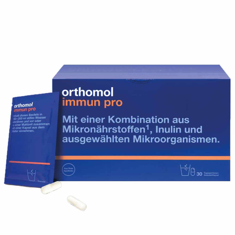 ORTHOMOL Immun Pro milteliai + kapsulės N30