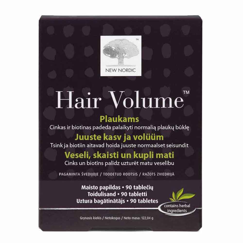 NEW NORDIC Hair Volume tabletės N90