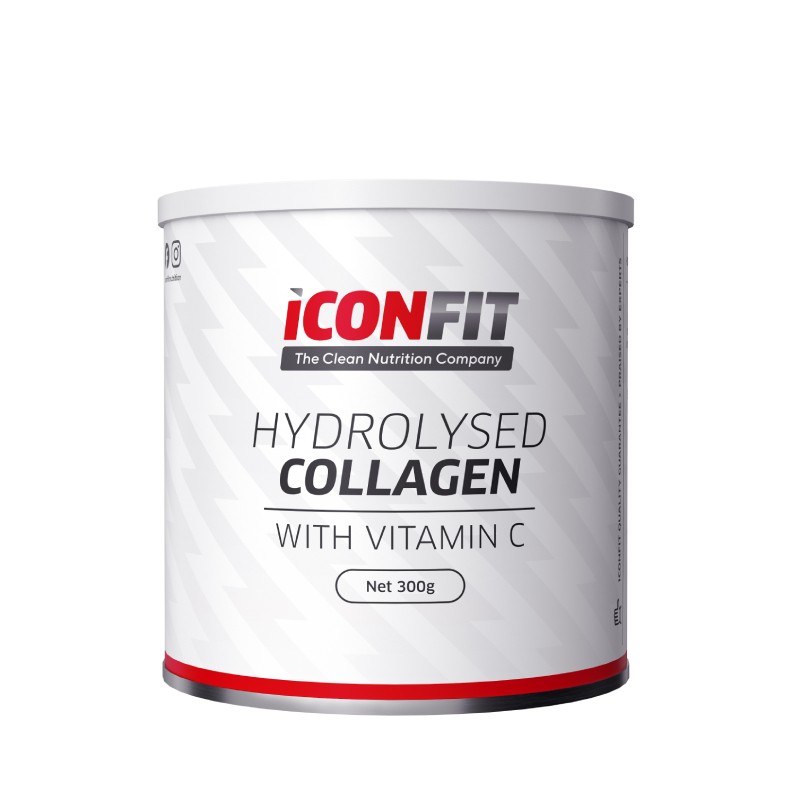 Iconfit hidrolizuotas kolagenas + C vitaminas - be skonio miltelių 300 g