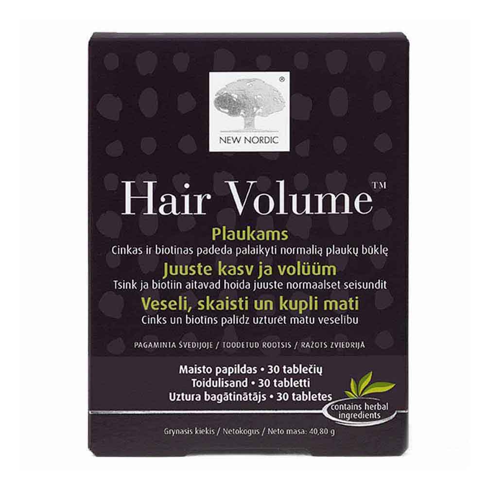 NEW NORDIC Hair Volume tabletės N30