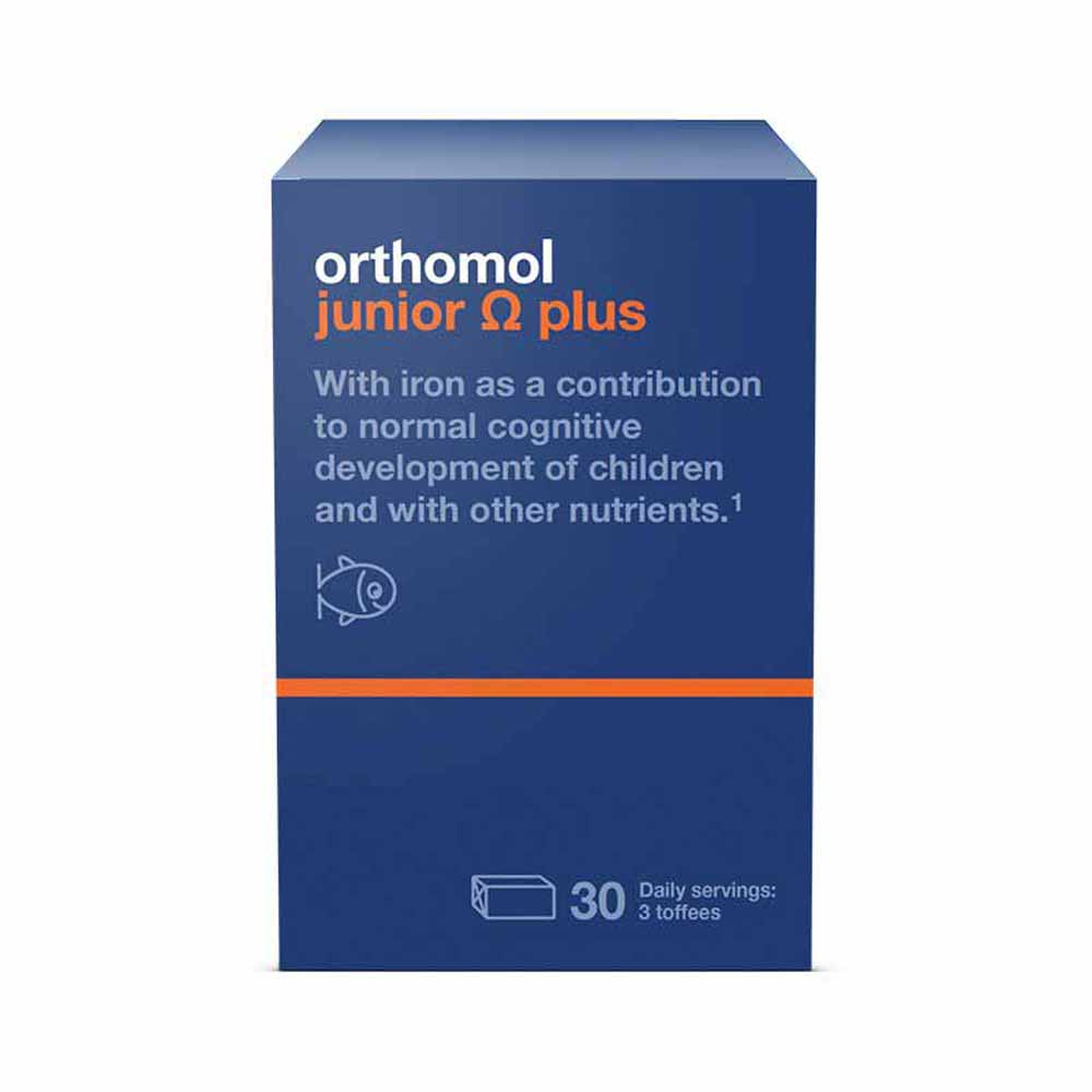 ORTHOMOL Junior Omega Plus saldainiai N30