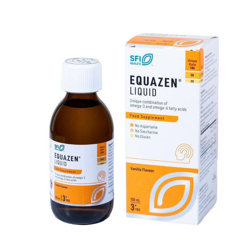 EQUAZEN Liquid Skystis su vanilės skoniu 200 ml