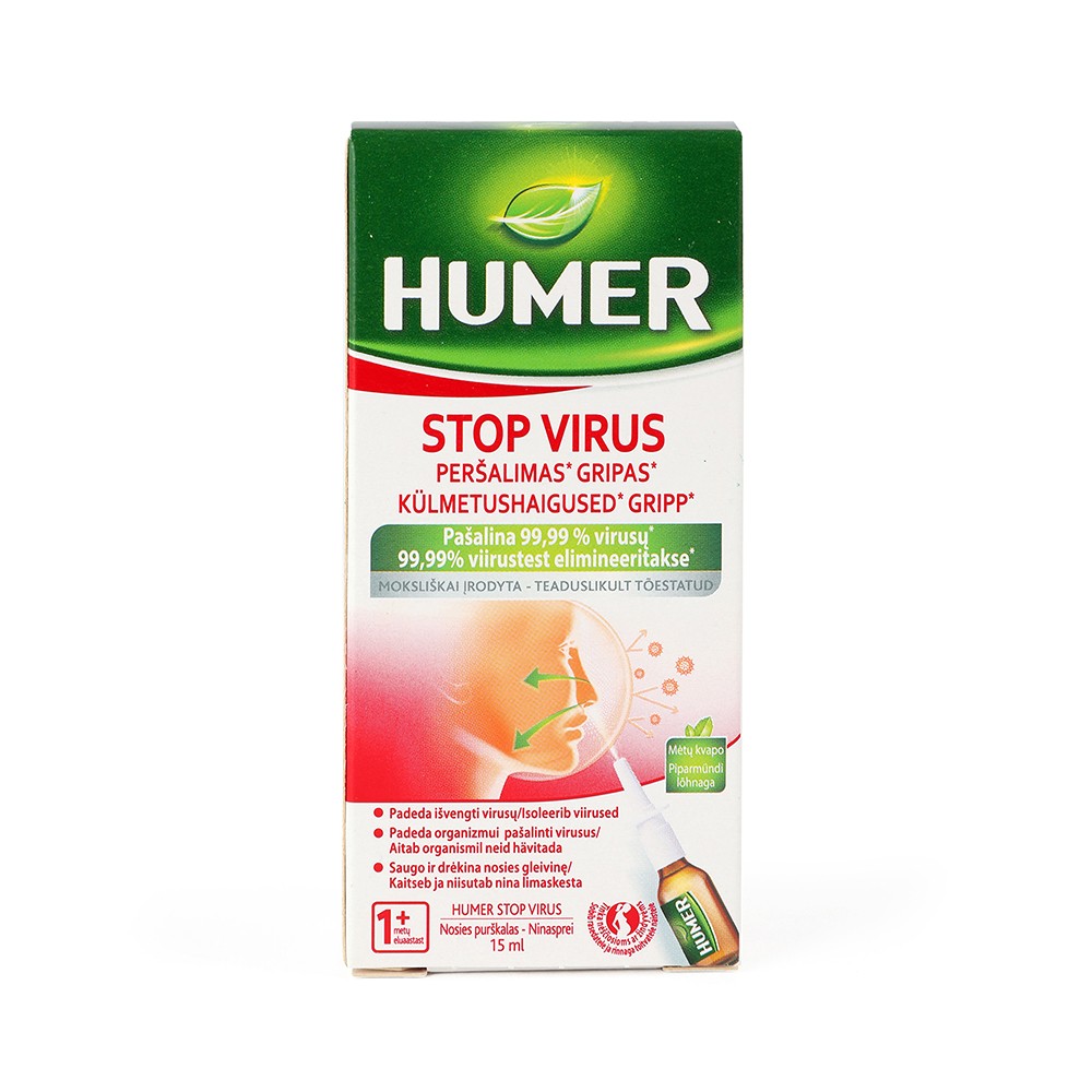 HUMER Stop Virus nosies purškalas 15 ml