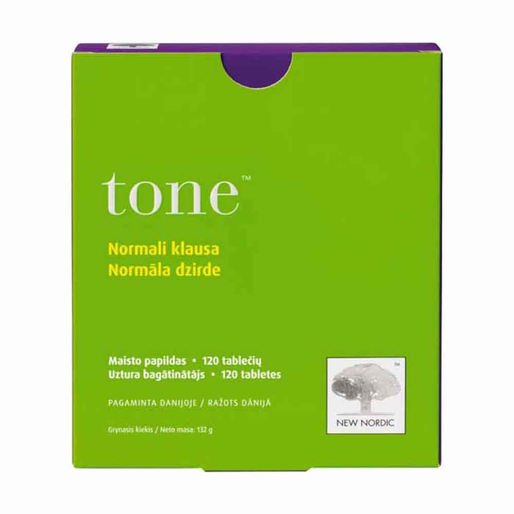 NEW NORDIC Tone tabletės N120